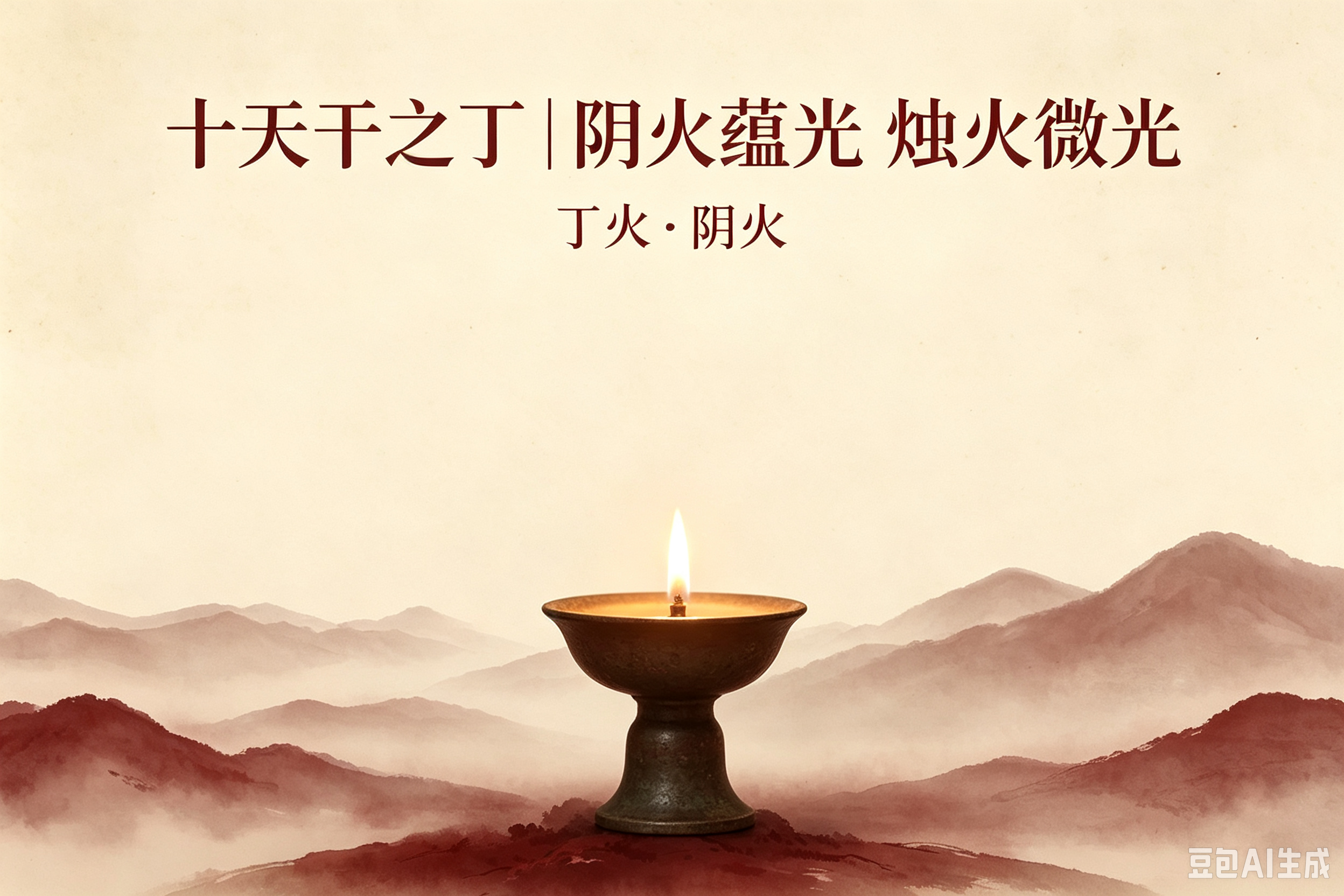 十天干之丁:阴火蕴光,静守一隅的烛火之力