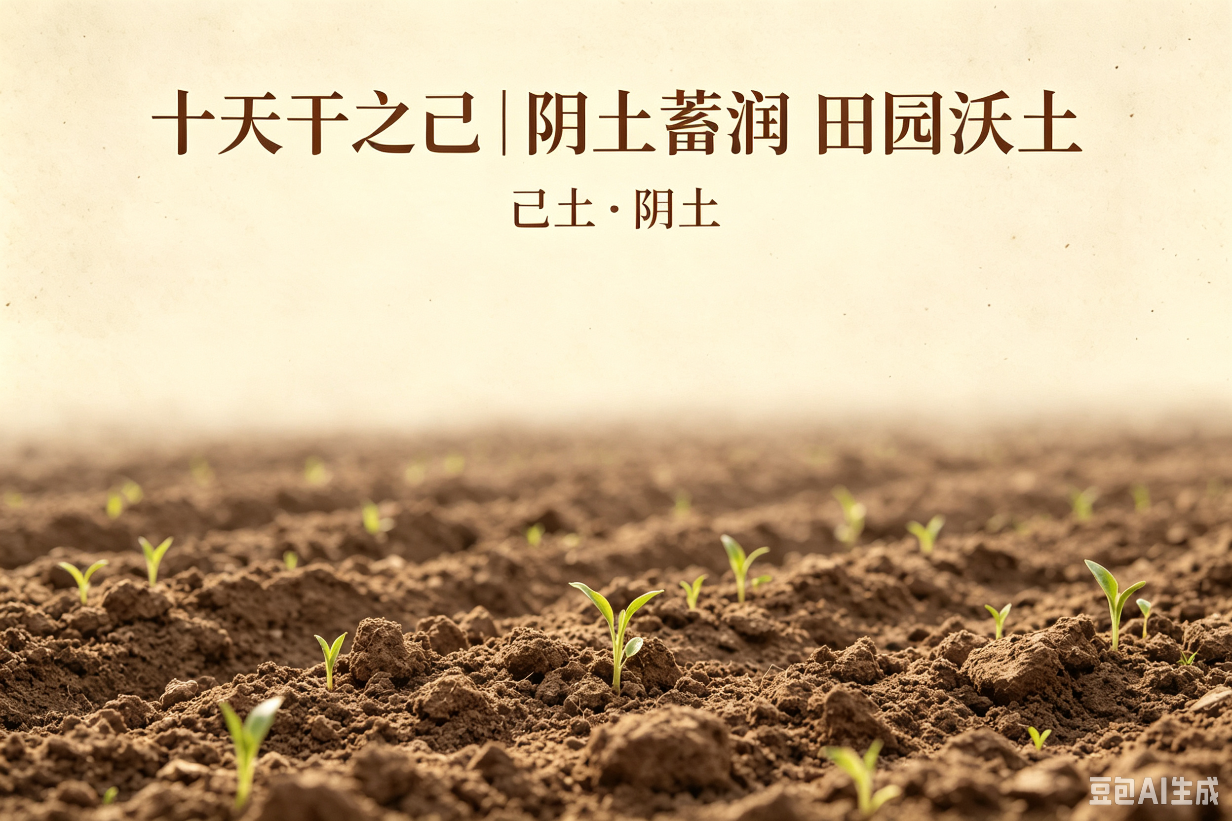 十天干之己:阴土蓄润,滋养万物的田园之力